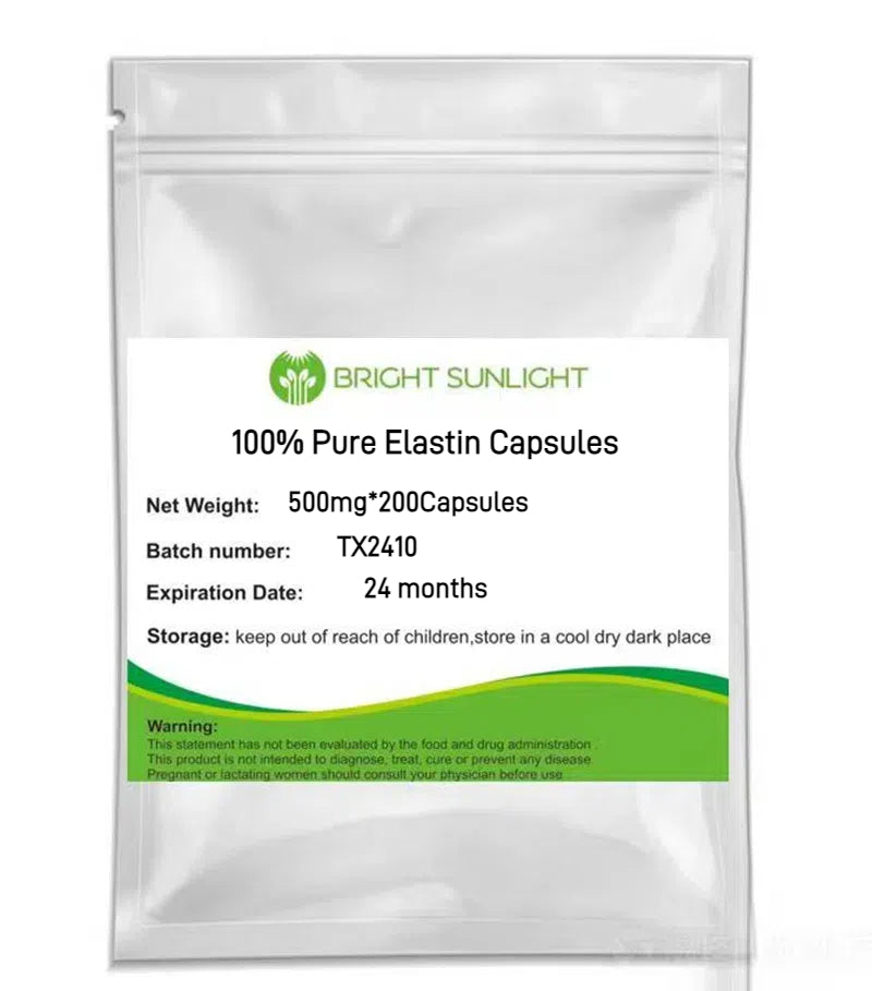Bright sunlight 100% Pure Elastin Capsules 500mg* 100Capsules /200Capsules