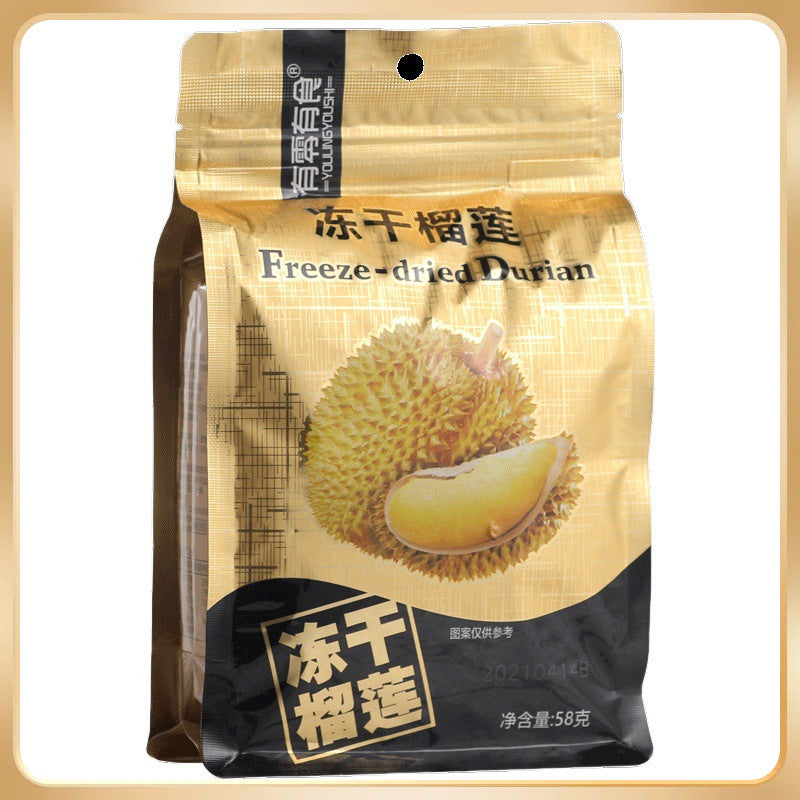 Fresh Durian Freeze-drying Crispy Delicious Food Pure Flavour Liulian Fruit - 58 grams / 116 grams / 290 grams