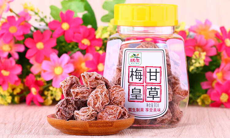 3 Preserved Dried Plum Sour & Sweet Chinese Specialty Asian Food Fruit Snack