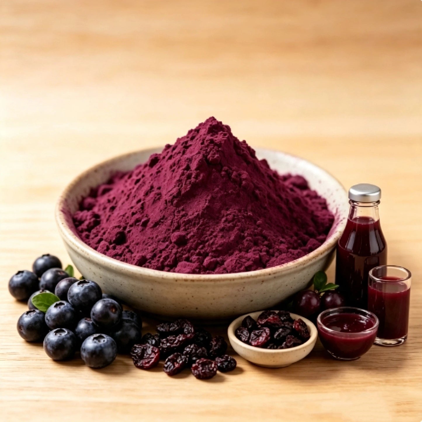High Quality Bilberry Fruit Powder Bilberry Extract Anthocyanin Powder