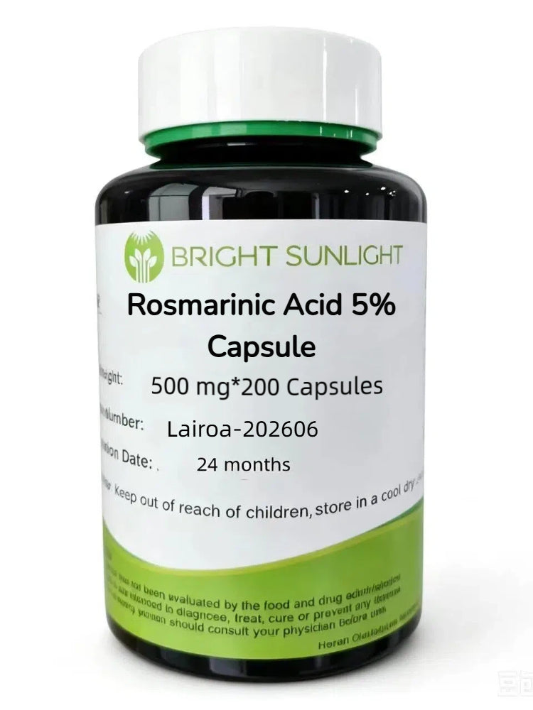 Bright sunlight Rosmarinic Acid 5% Capsule , 500mg, 200 Capsules