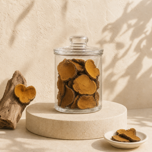 Sang Huang - 桑黄 - Chinese Herbs Dried Phellinus Linteus.