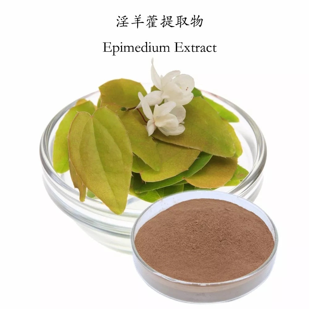 Bright sunlight Horny Goat Weed Powder 30:1 Extract / Epimedium , 200 grams - 1000 grams