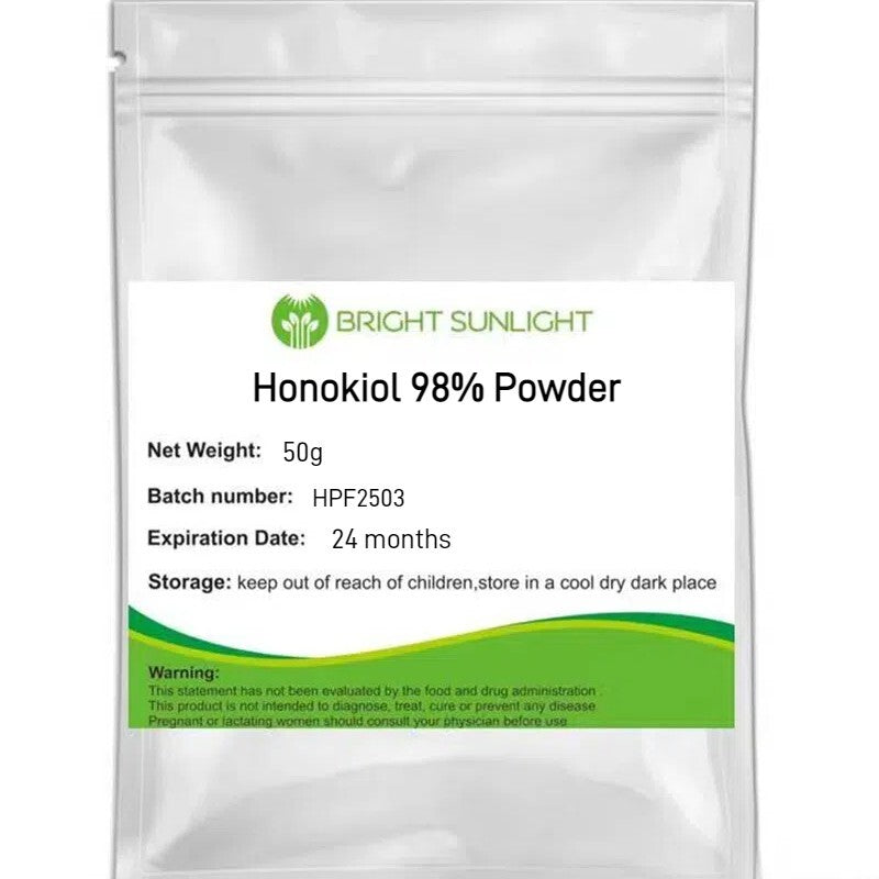 Bright sunlight Magnolia Bark Extract Honokiol 98% Powder  - 50 grams | 100 grams