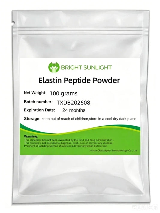 Bright sunlight Hydrolyzed Collagen Elastin Peptide Powder - Food Grade , 100 grams - 500 grams