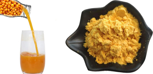 100% Natural High Quality Organic Sea Buckthorn Juice Powder