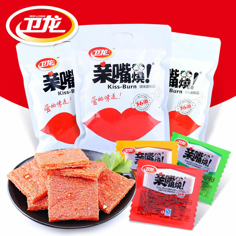 Chinese Food Snacks WeiLong Childhood taste Leisure snacks 300g