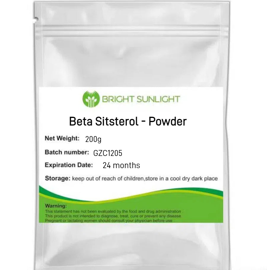 Bright sunlight Beta Sitosterol 95% Phytosterol Powder  - 200 grams | 500 grams | 1000 grams