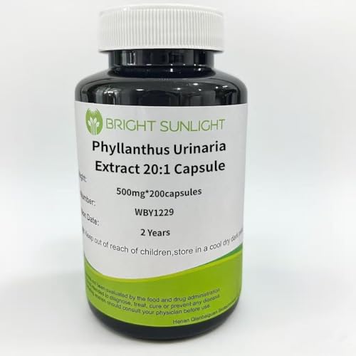 Phyllanthus Urinaria Extract 20:1 Capsule 500mg*200capsules