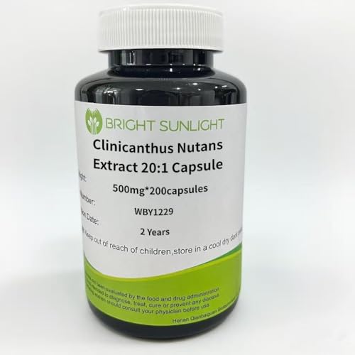 Clinicanthus Nutans Extract 20:1 Capsule 500mg*200capsules