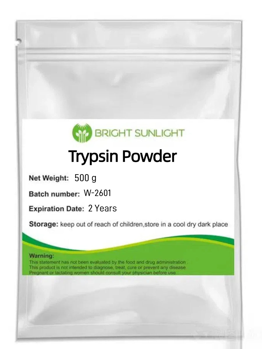 Bright sunlight Trypsin Powder , 200 grams - 1000 grams