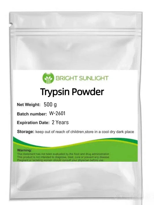 Bright sunlight Trypsin Powder , 200 grams - 1000 grams