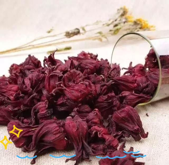 Lulairoa Hibiscus Flower Organic Extract Powder Tea ~ Hibiscus sabdariffa , 200 grams | 500 grams | 1000 grams
