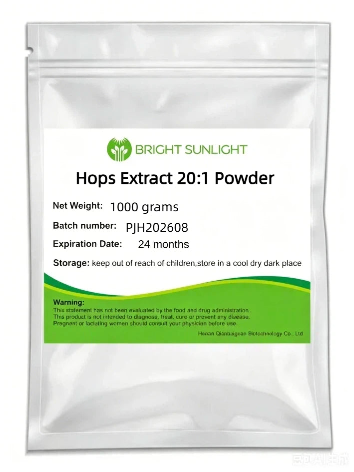 Bright sunlight Hops Extract 20:1 Powder , 200 grams-1000 grams