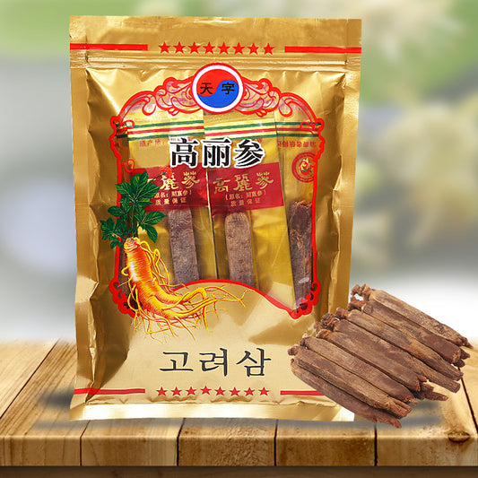 Lulairoa 10 Years Premium Quality Red Ginseng Root High Grade-Red Panax Roots 100g/250g/500g