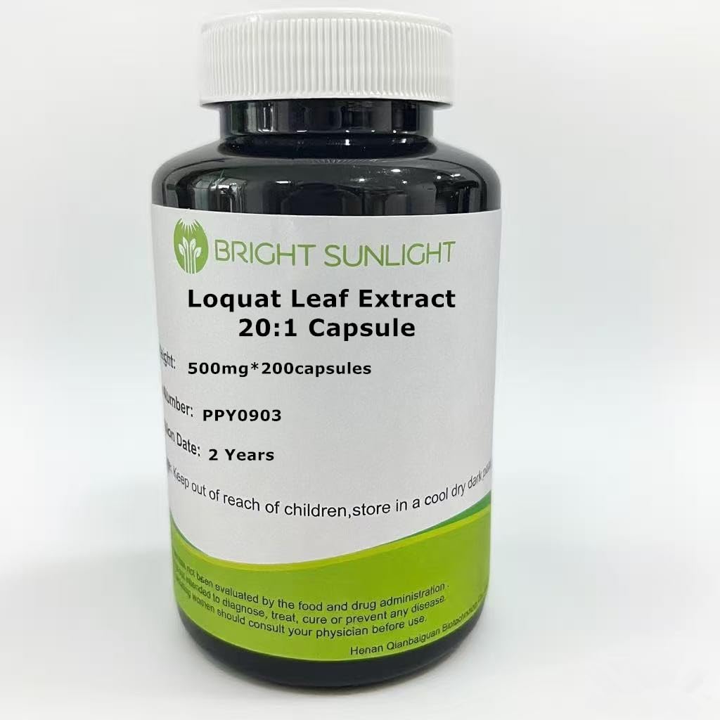 Loquat Leaf Extract 20:1 Capsule 500mg*200capsules