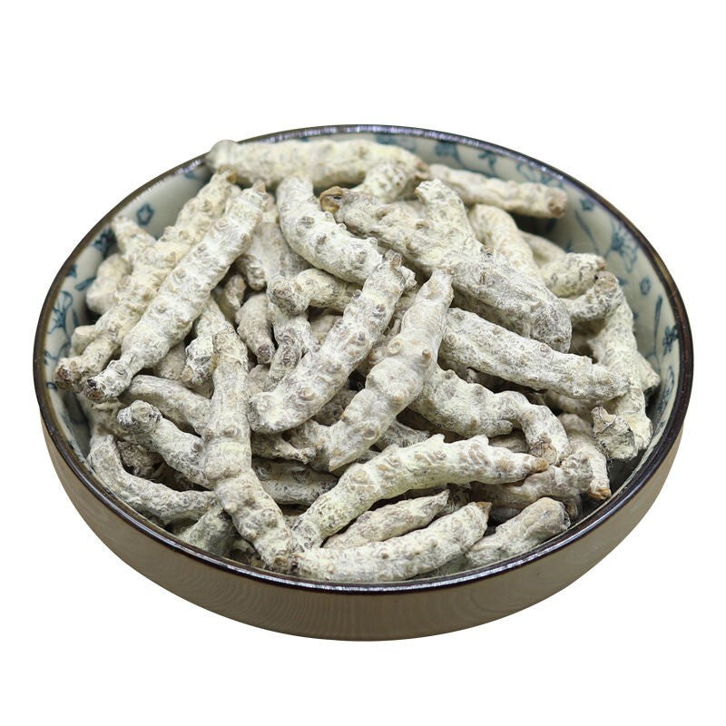 Bright sunlight White stiff silkworm, 白僵蚕 100 grams