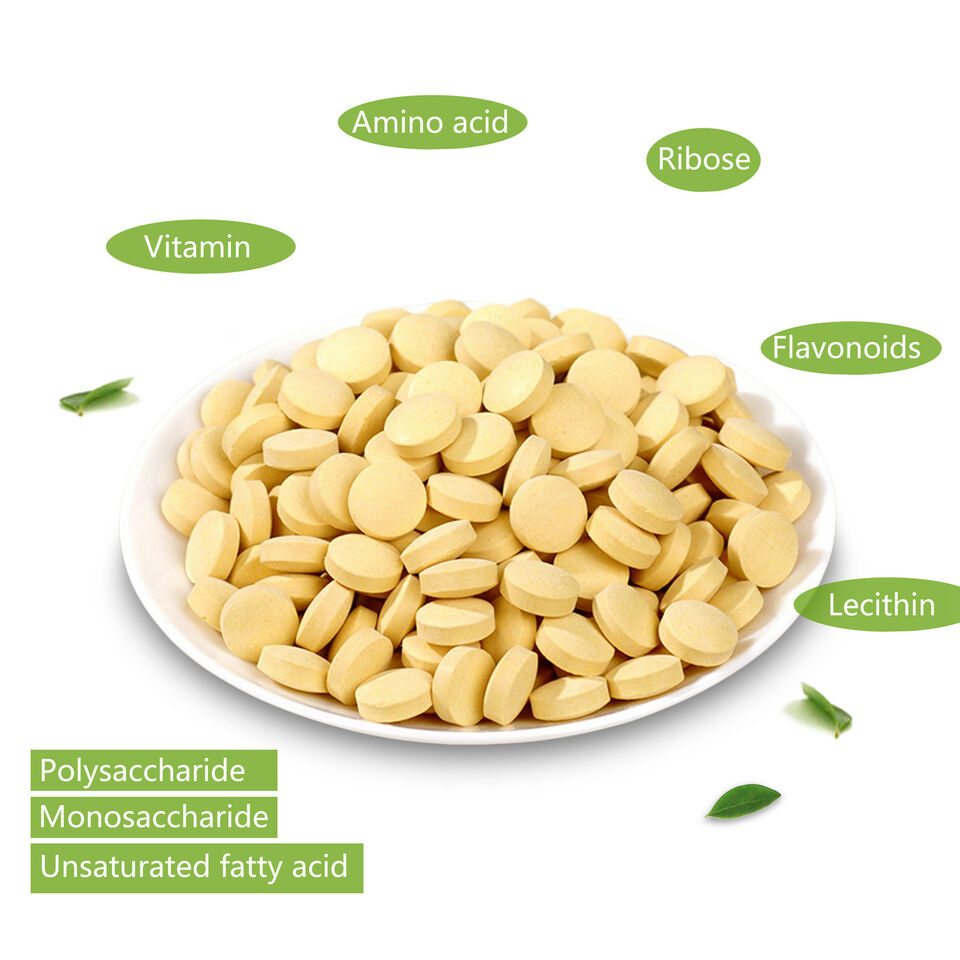 Pine Pollen Tablet 99% Cracked Cell Wall Certificated 100grams / Bottle