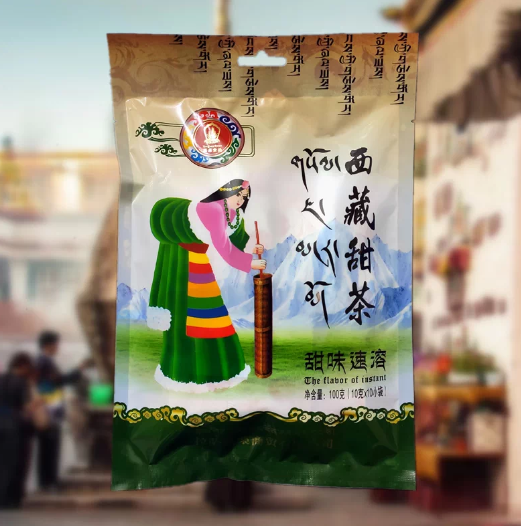 Instant Chinese Tibetan Original Flavour Yak Butter Tea  - 10 grams * 10 sachets