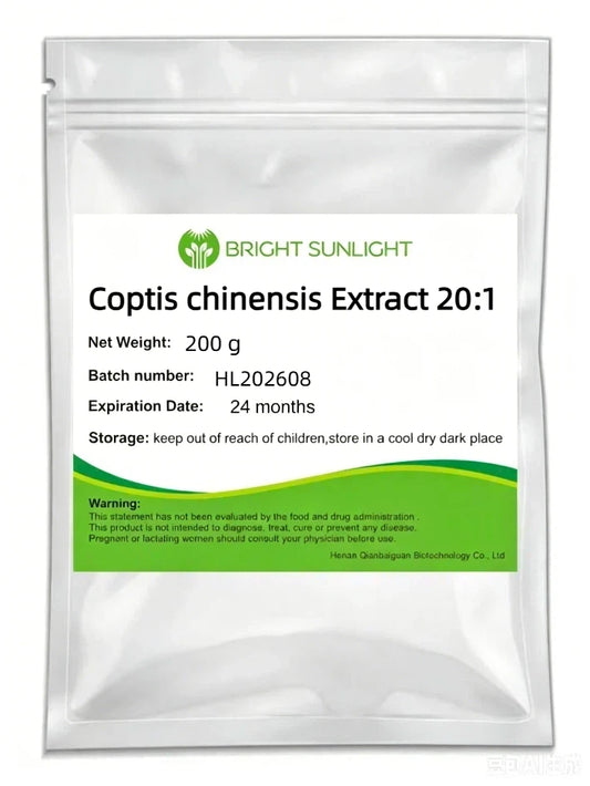 Bright sunlight Coptis Chinensis Extract Powder 20:1 , 200 grams - 1000 grams