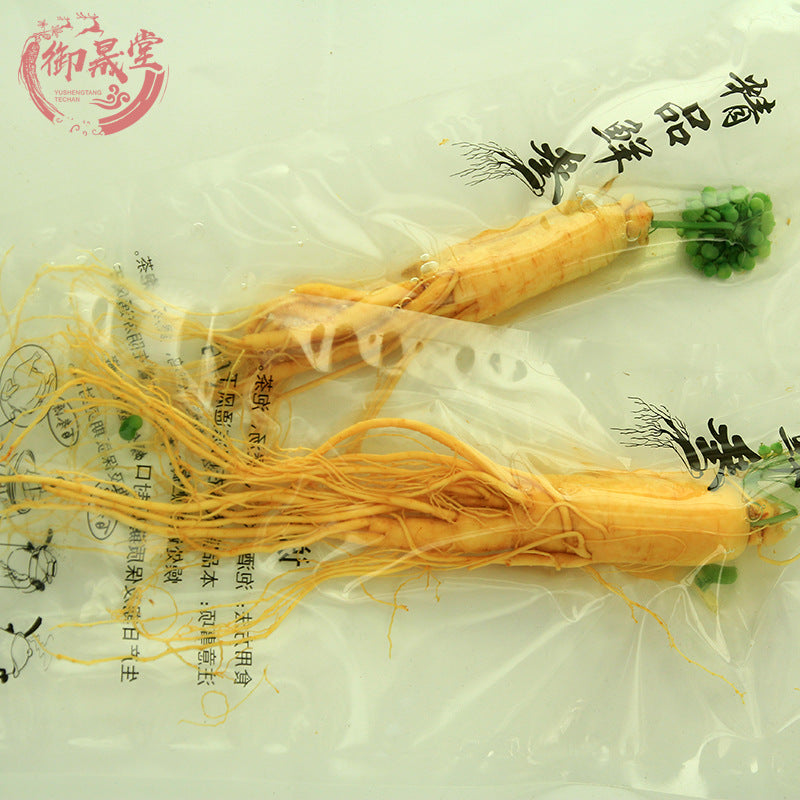 Bright sunlight 6 years Fresh White Ginseng Root Whole Root White Panax Roots