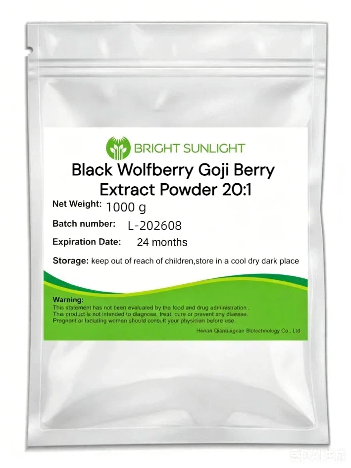Lulairoa Black Wolfberry Goji Berry Extract Powder 20:1 - 200 grams / 500 grams / 1000 grams