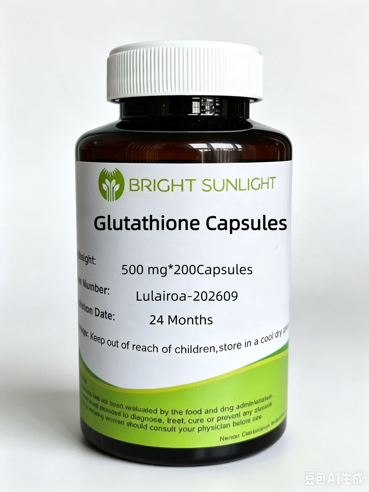 Lulairoa Glutathione Capsules,  500 mg*200 capsules