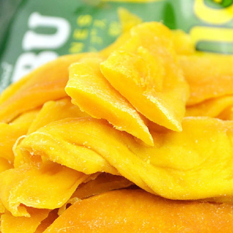 Philippines Profood Cebu Dried Mangoes mango strips Fruit Food 100grams * 5 packs