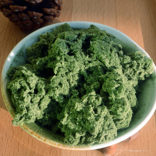Ai Cao Mugwort Powder Tea Natural Mugwort Leaf Powder 250g