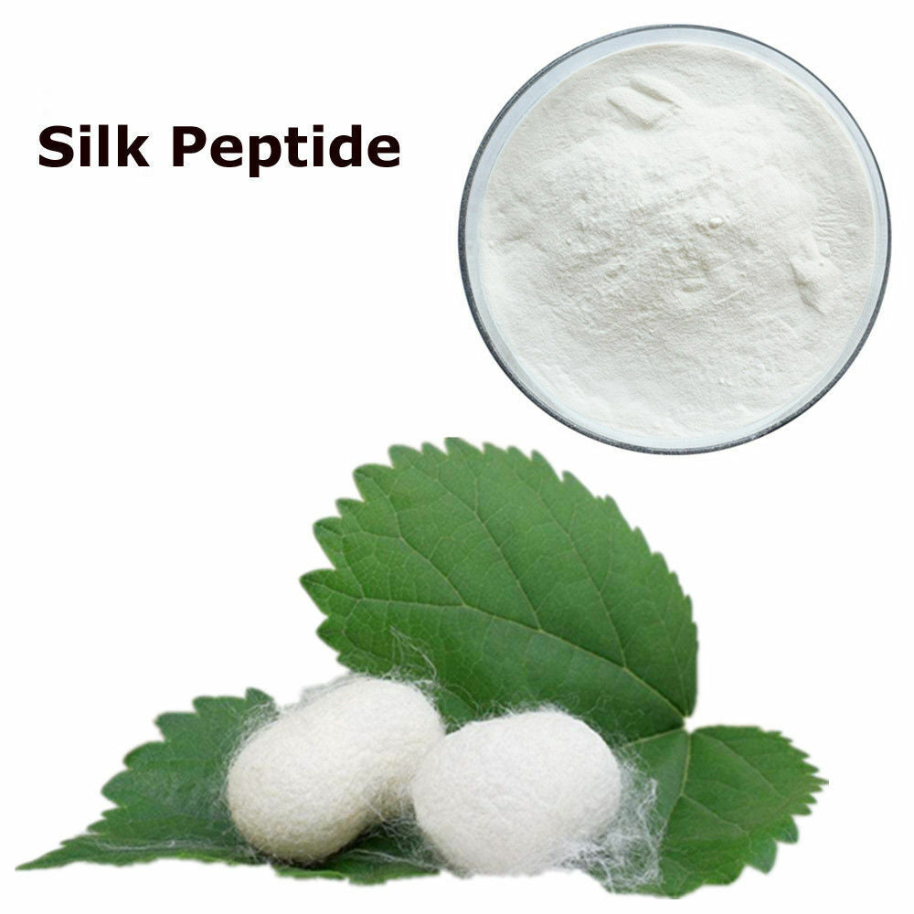 Bright sunlight Pure Silk Protein Peptide Powder , 100 grams - 500 grams