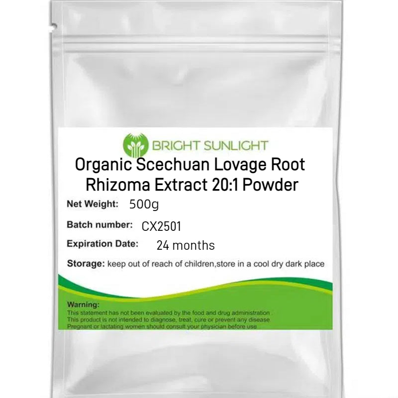 Bright sunlight Chuan Xiong Extract - Szechuan Lovage Root- Ligusticum 30:1 Extract Powder - 200 grams | 500 grams | 1000 grams