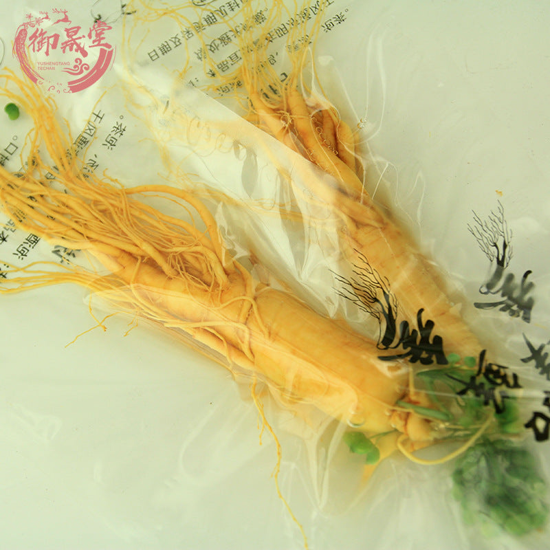 Bright sunlight 6 years Fresh White Ginseng Root Whole Root White Panax Roots