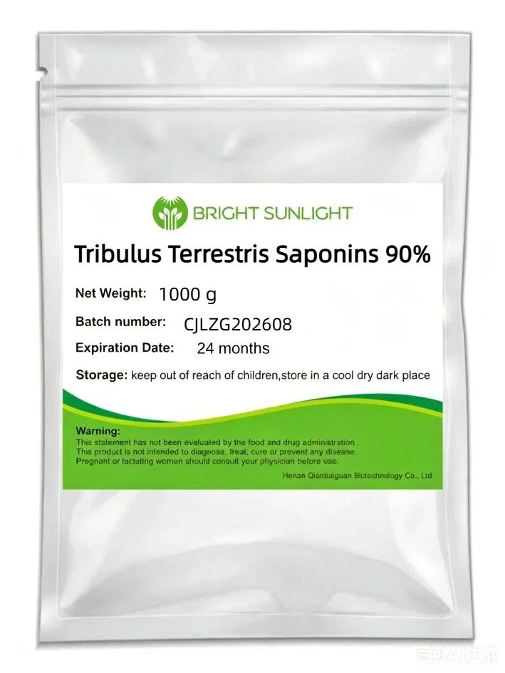 Bright sunlight Tribulus Terrestris Saponins 90% Powder , 200 grams - 1000 grams