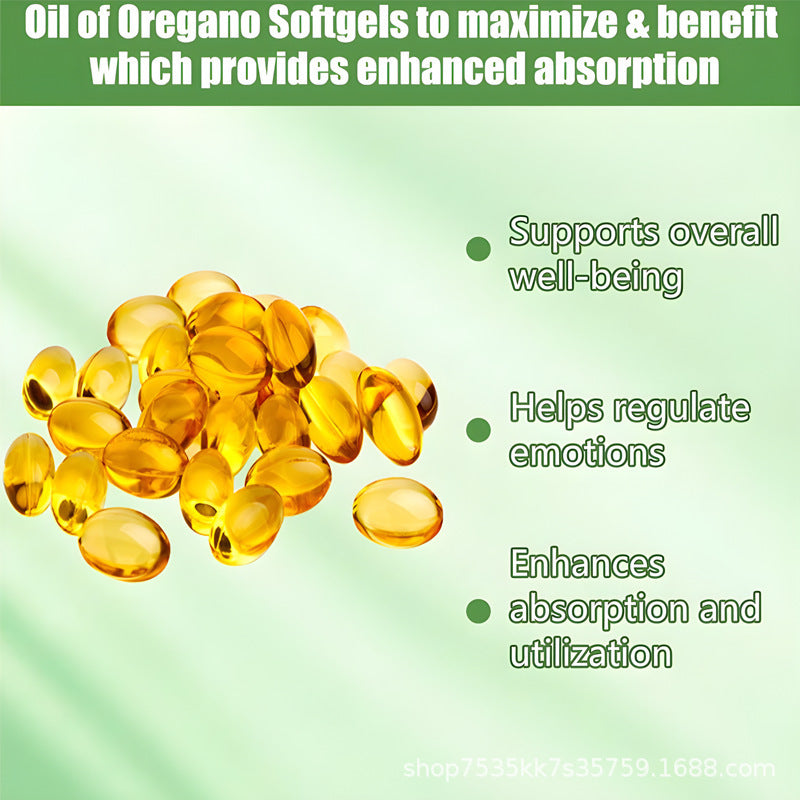Oil of Oregano 6000mg 300 Softgels Capsules Black Seed Oil Immune Antioxidant