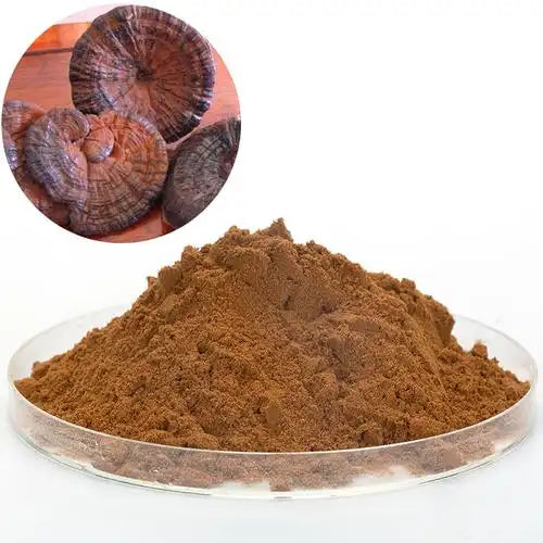 Lulairoa Pure Organic Red Reishi Mushroom 10:1 Extract Powder Ling Zhi , 200 grams | 500 grams | 1000 grams
