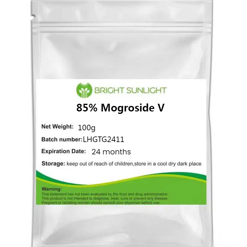Bright sunlight Mogroside V 80% Monk Fruit Sweeteners Zero Calories Extract Powder ，100 grams