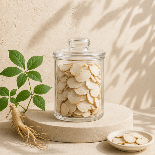 HUA QI SHEN - 花旗参片 -  American Ginseng Slices