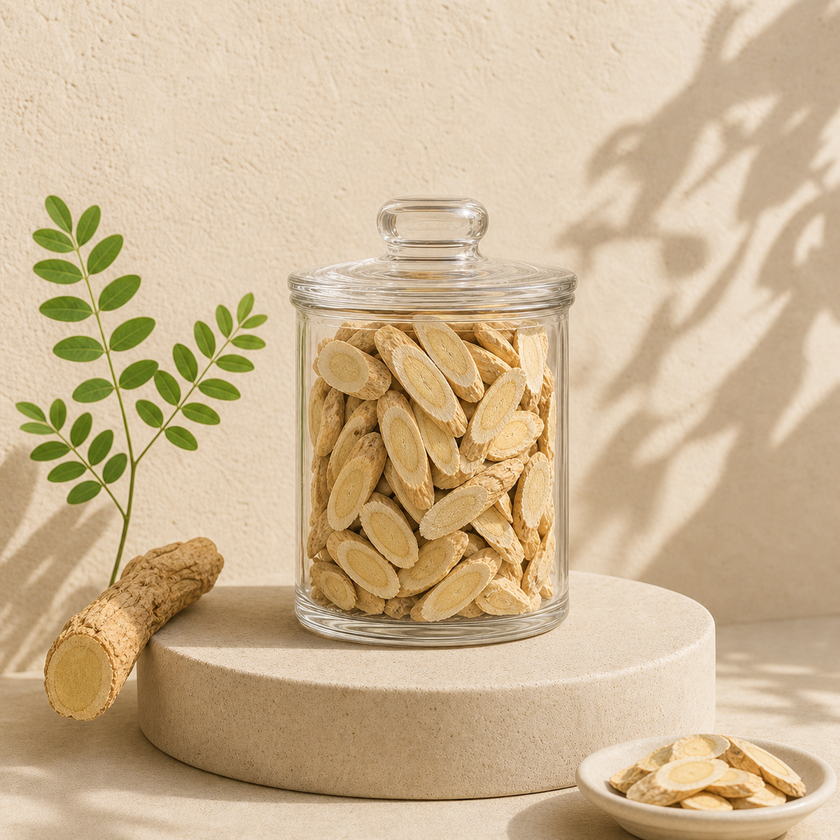 HUANG QI - 黄芪 - Astragalus Root Slices