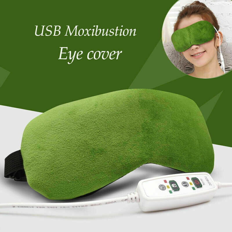 Warm Steam Moxa Eye Patch Mugwort Eye Massage Rechargeable