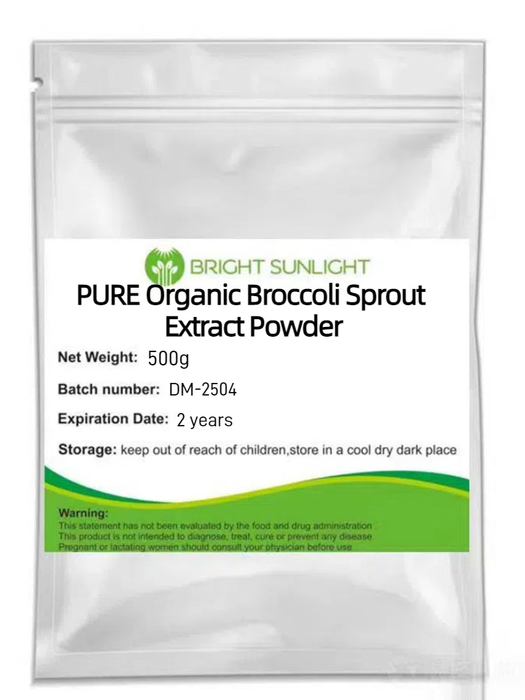 Pure Freeze-dried Organic Broccoli Sprout Powder 500 grams