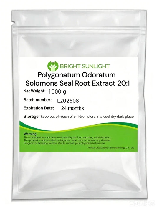 Lulairoa Pure Polygonatum Odoratum Solomons Seal Root Extract 20:1 Powder  -  200 grams / 500 grams / 1000 grams