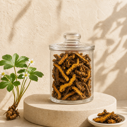 HUANG LIAN - 黄连 -  Premium Coptis Chinensis Root .  Custom Amount