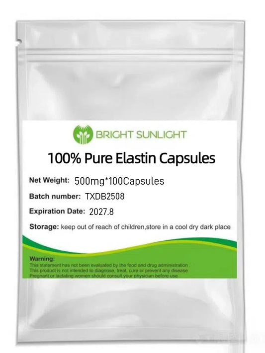 Lulairoa 100% Pure Elastin Capsules 500mg* 100Capsules /200Capsules