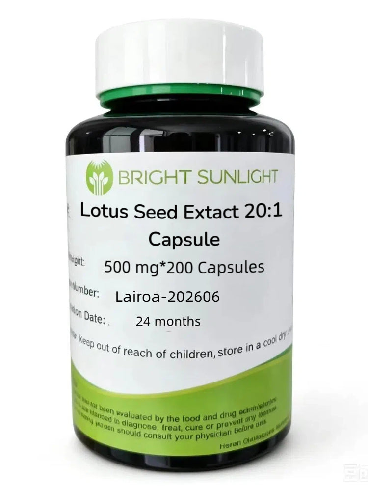 Bright sunlight Lotus Seed Extact 20:1 Capsule , 500mg*200capsules