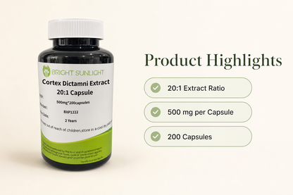 Bai Xian Pi Extract 20:1 Capsule 500mg*200capsules