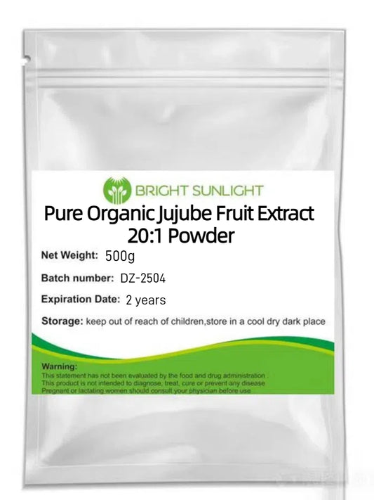 Lulairoa Pure Organic Jujube Fruit Extract 20:1 Powder - 200 grams / 500 grams / 1000 grams
