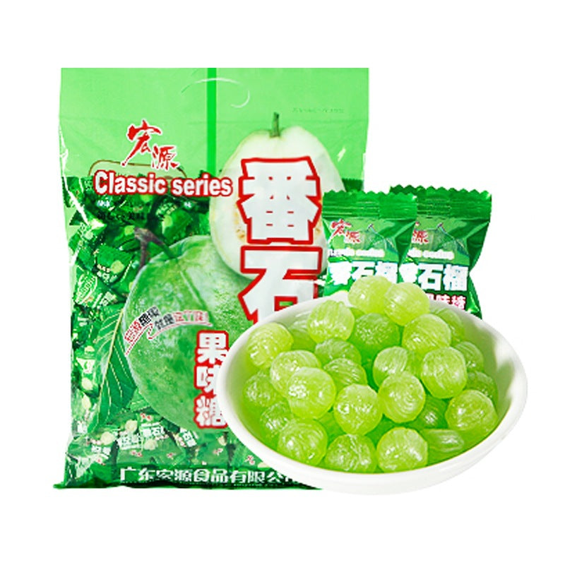 Hong Yuan Guava Hard Candy 350g Sweet Fruit Candy Snacks Classic Series
