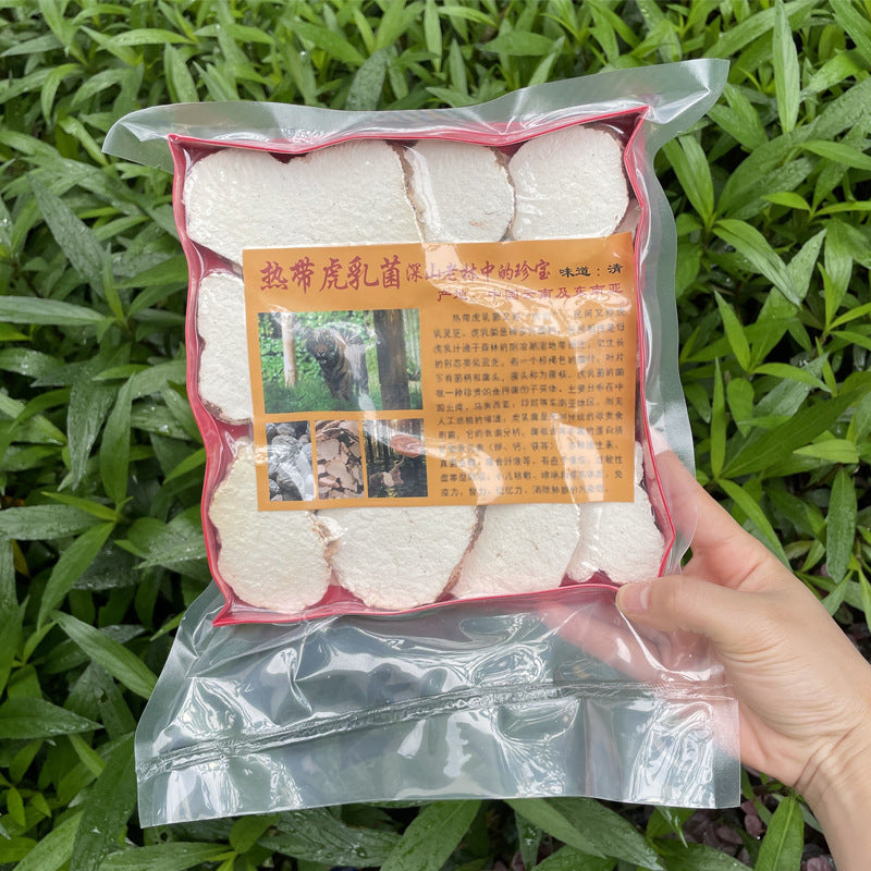 Tiger Milk Mushroom Slice Cendawan Susu Harimau / Lignosus rhinocerotis - 250g (9OZ) / 500g (1.1lb)