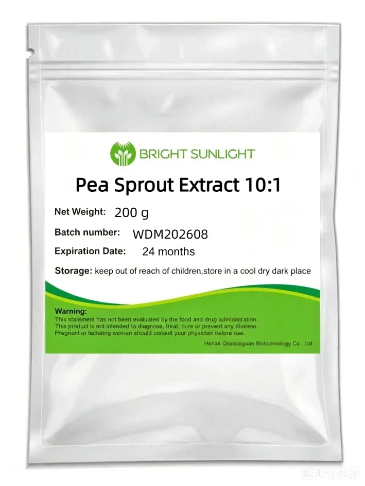 Bright sunlight Pea Sprout Extract 10:1 Powder , 200 grams - 1000 grams