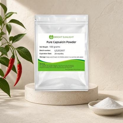 Lulairoa 98% Capsaicin Powder . CAS 404-86-4 / Natural Pepper Extract - 20 grams | 60 grams |100 grams